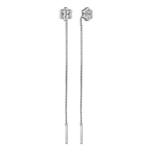 Серьги из серебра 02-335700КЦ-00