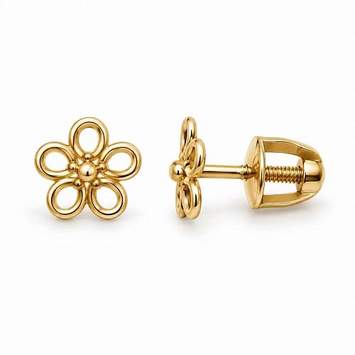 Серьги из золота 121-206