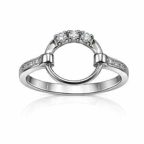 Кольцо из серебра 13101000980