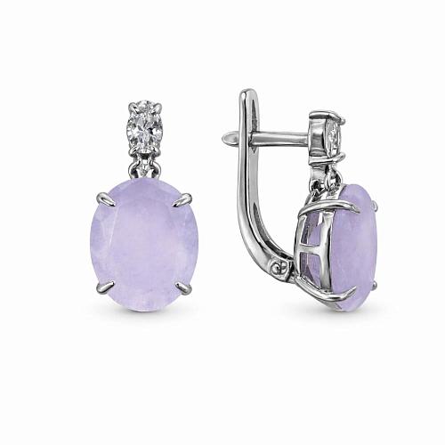 Серьги из серебра 2000-0699_krist-713