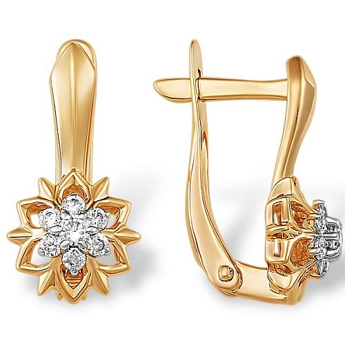 Серьги из золота С13215702