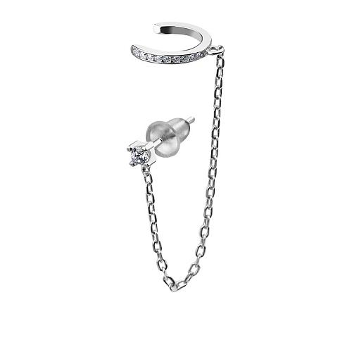 Серьга из серебра G1-LU-1008
