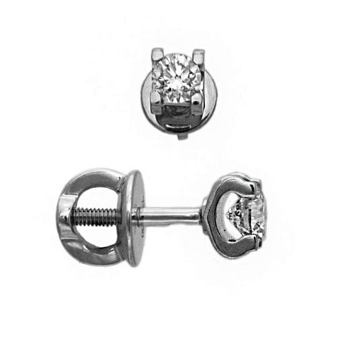 Серьги из золота 3D2142Б