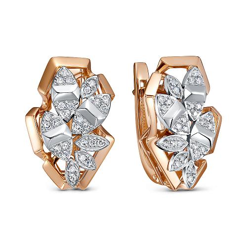 Серьги из золота 02-6115