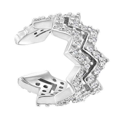 Серьга из серебра 22С138413