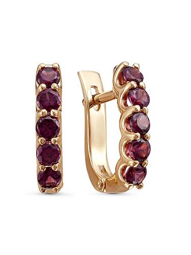 Серьги из серебра 102-004005