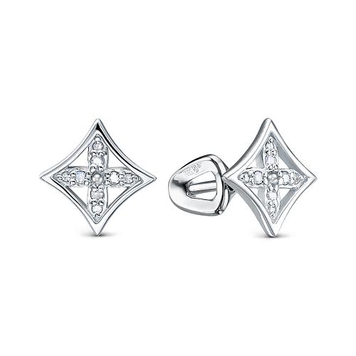 Серьги из золота БР152491б