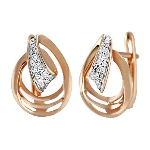Серьги из золота E123-E49240DR