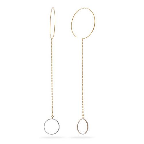 Серьги из золота 03-216041