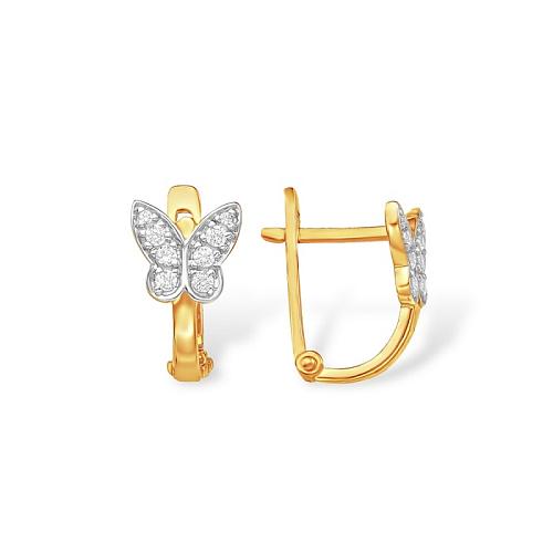 Серьги из золота С13217603