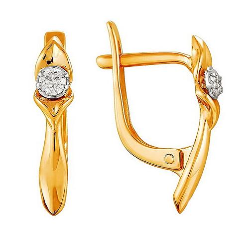 Серьги из золота 210000618
