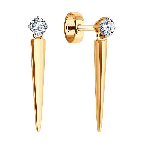 Серьги из золота 0200453