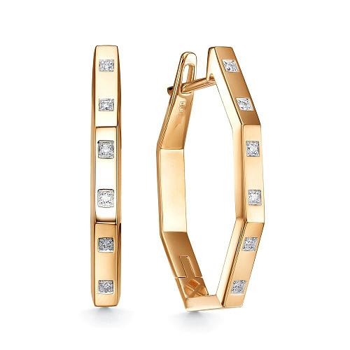 Серьги из золота 2-1016-10