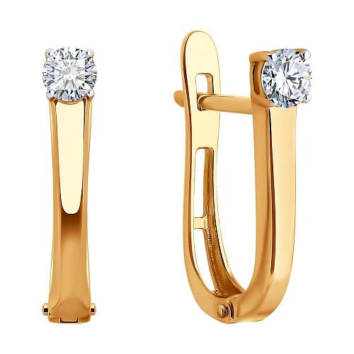 Серьги из золота 0200448