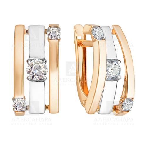 Серьги из золота кл3048а-62