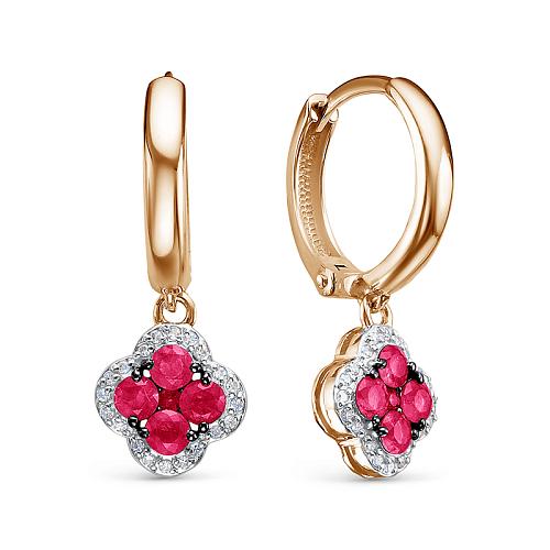 Серьги из золота БР422516