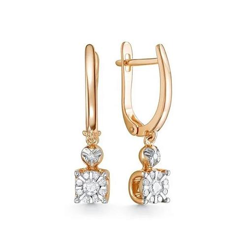 Серьги из золота 2-1028-10