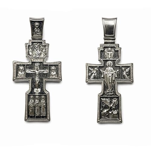 Крест из серебра 473-18709