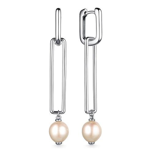 Серьги из серебра 02-3661/00ЖБ-00