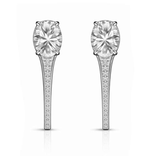 Серьги из серебра 23-511