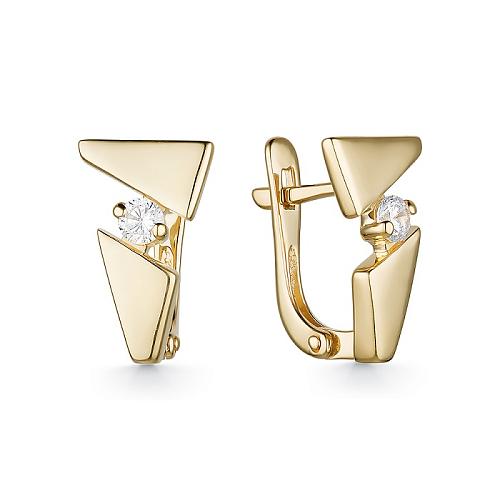 Серьги из золота с1379