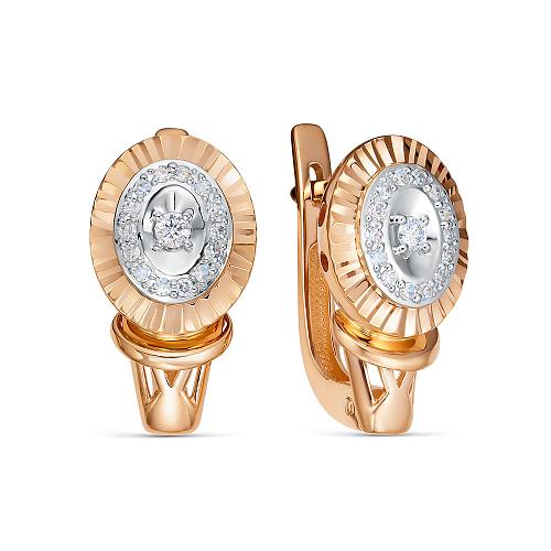 Серьги из золота 02-5792