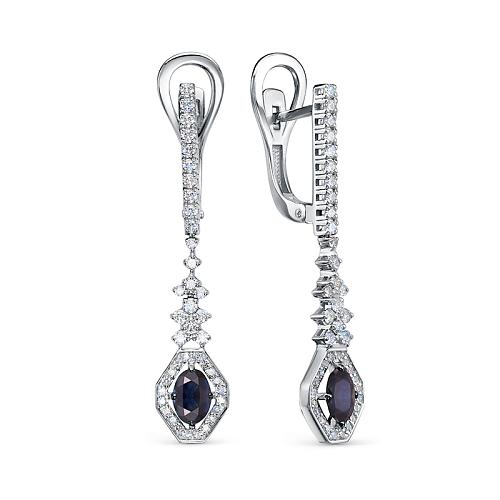 Серьги из золота БР222530б