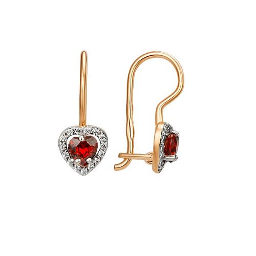 Серьги из золота 002495-1122