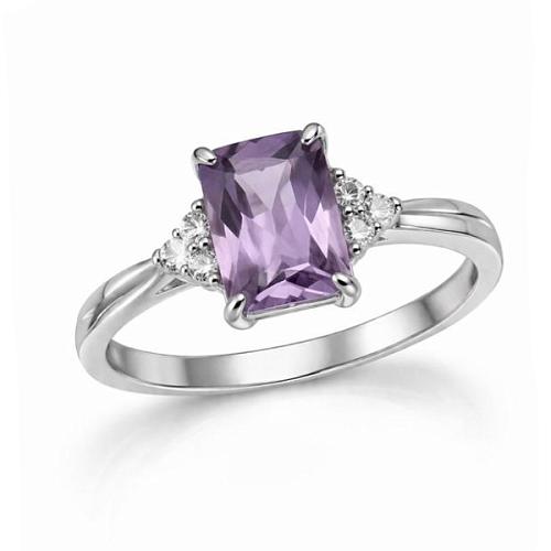 Кольцо из серебра 1441 родий