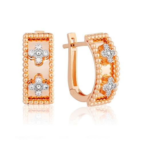 Серьги из золота 1с41355