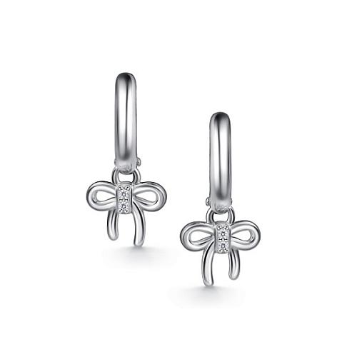 Серьги из серебра 02-4784/00КЦ-00