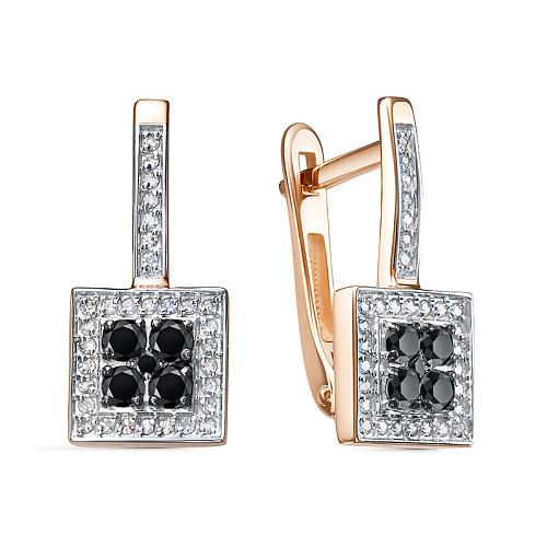 Серьги из золота БР122904