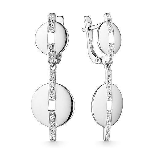 Серьги из серебра с4341