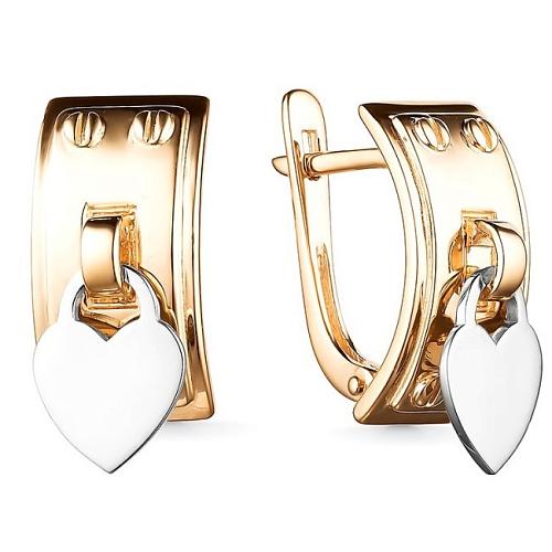 Серьги из золота с4499