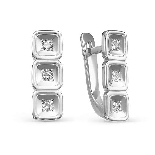 Серьги из золота БР121506б