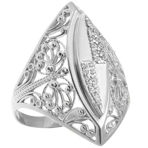 Кольцо из серебра 82987-2с