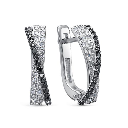 Серьги из золота БР122400б