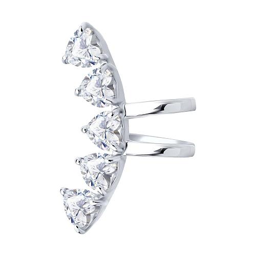 Серьга из серебра 94170369