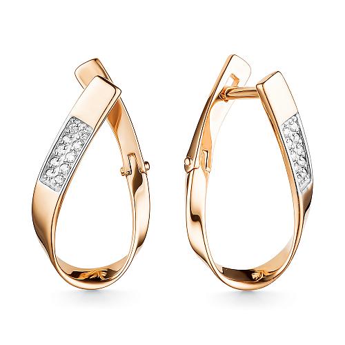Серьги из золота с4635