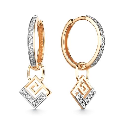 Серьги из золота С5656