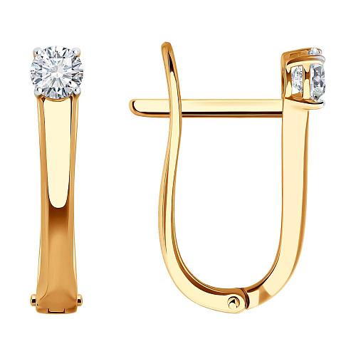 Серьги из золота 0200448
