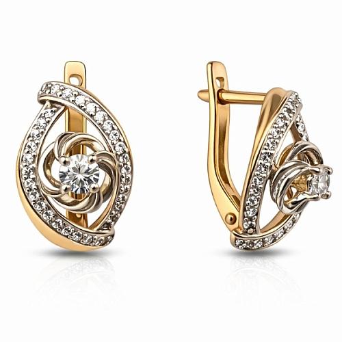 Серьги из золота 02-7163