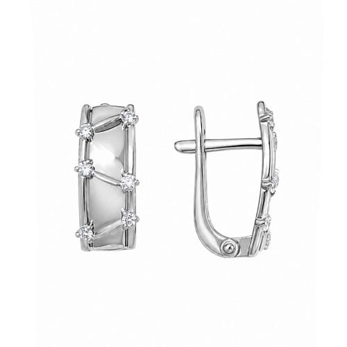 Серьги из серебра с3376