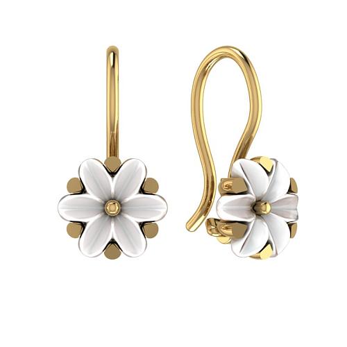 Серьги из золота 01-249021