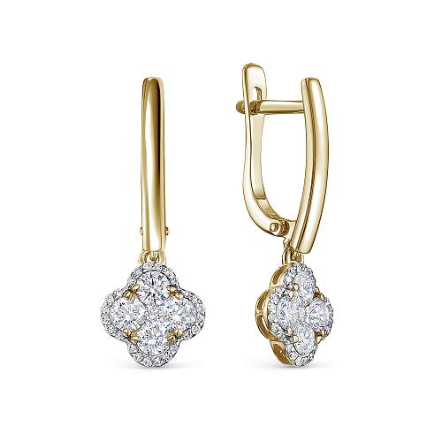 Серьги из золота 21433-351-00-00