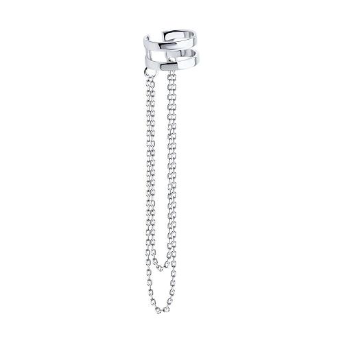 Серьга из серебра 94170339
