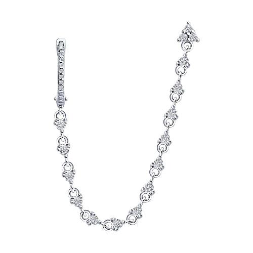 Серьга из серебра 94170364