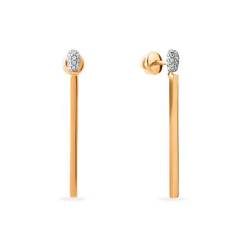 Серьги из золота 01-216059