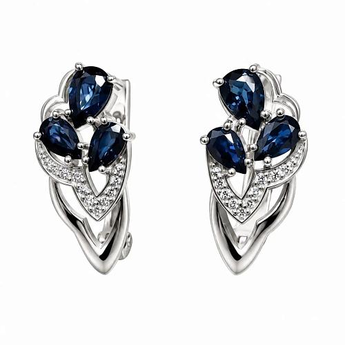 Серьги из золота 2-869