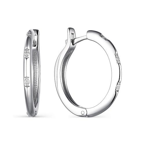 Серьги из серебра 02-2135000Б-00